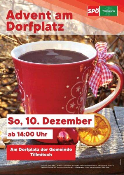 2023.11.08 Advent am Dorfplatz SPÖ Tillmitsch