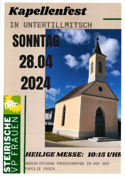 2024.03.18 Kapellenfest in Untertillmitsch 2024