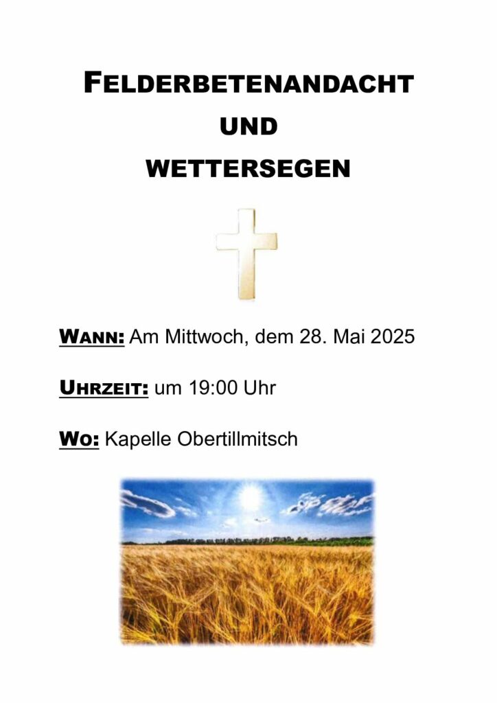 Felderbetenandacht 2025